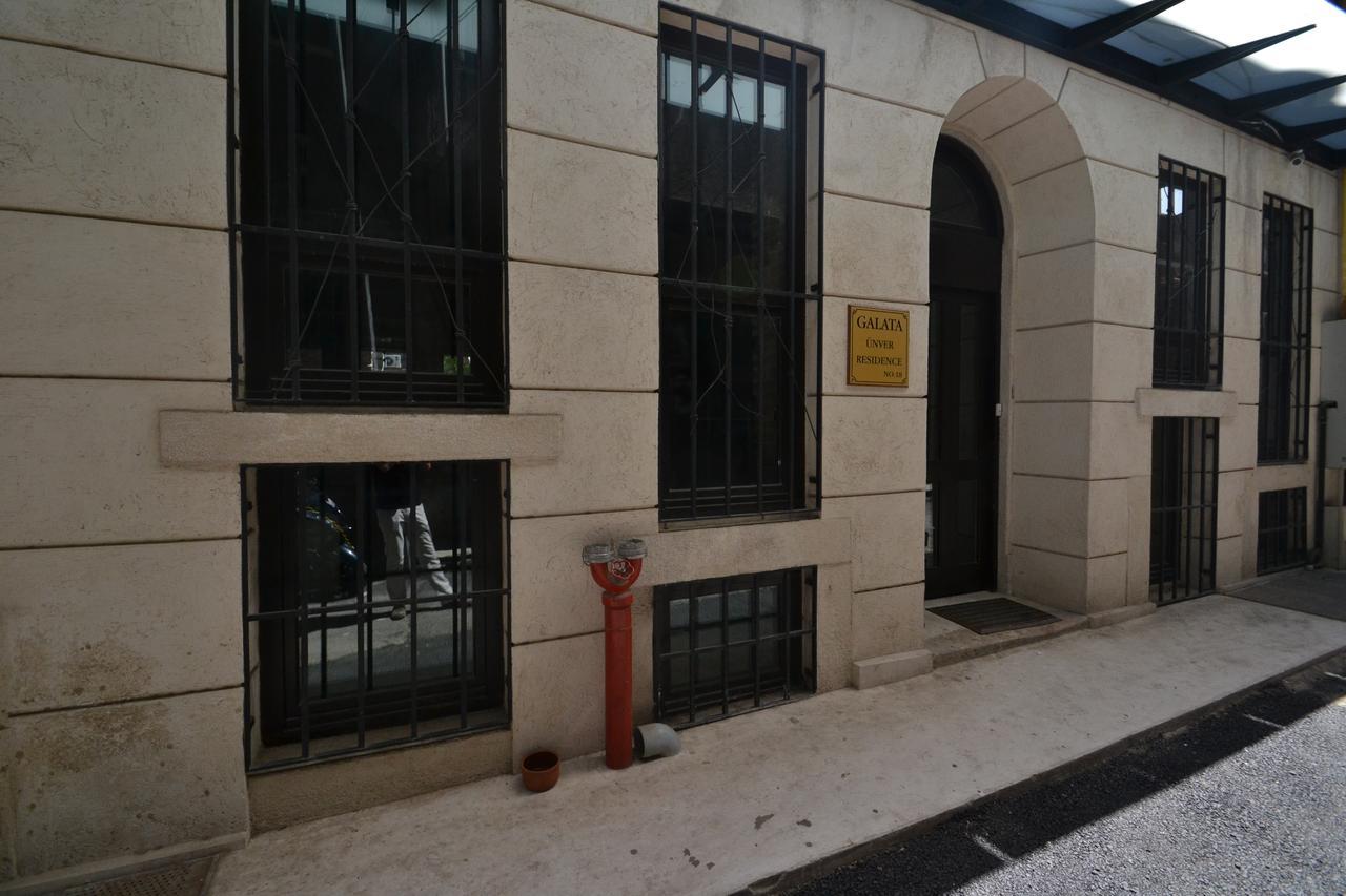 Ünver Galata Apart Estambul Exterior foto