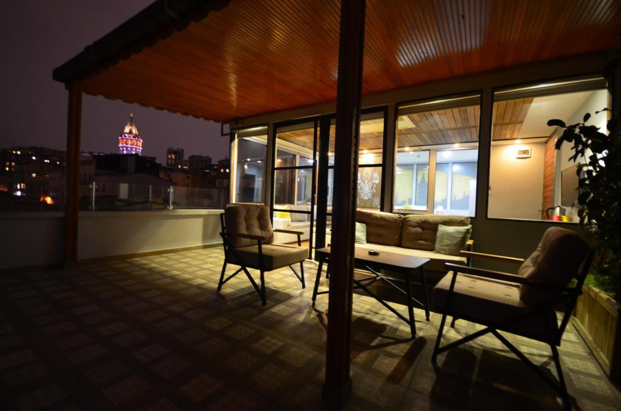 Ünver Galata Apart Estambul Exterior foto