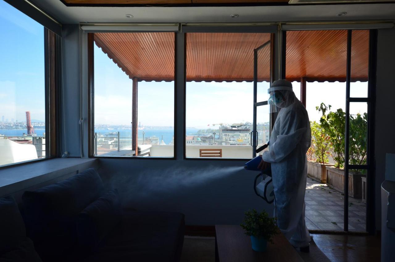 Ünver Galata Apart Estambul Exterior foto